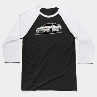 Skyline GT-R R32 (white) Baseball T-Shirt